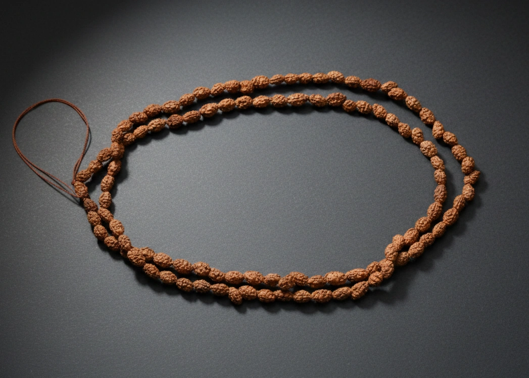 Small Bead Rudraksha Mala 108 Beads